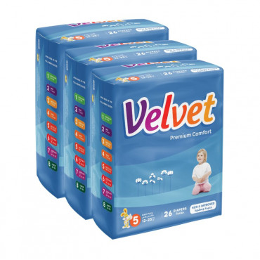 VELVET COMFORT [5] MAXI PLUS 12-25KG 2+1