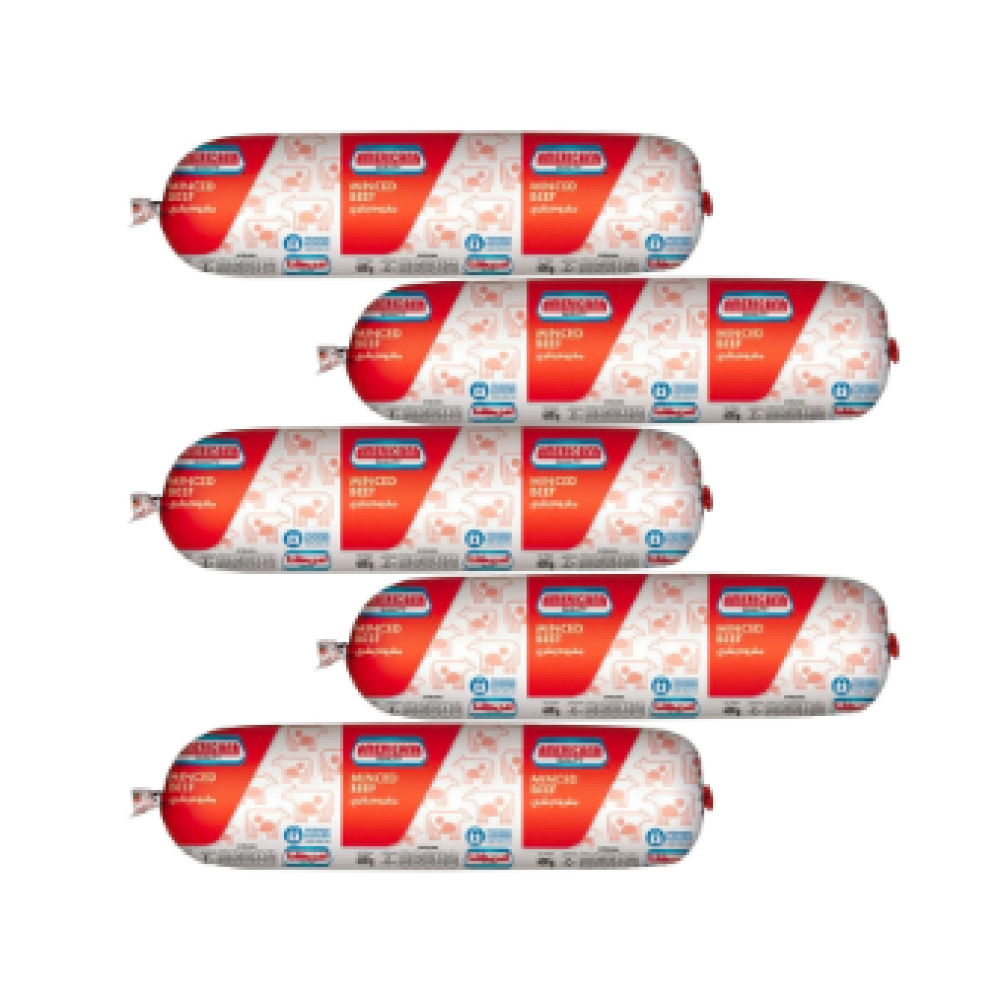 AMERICANA MINCED BEEF 5 X 454GM