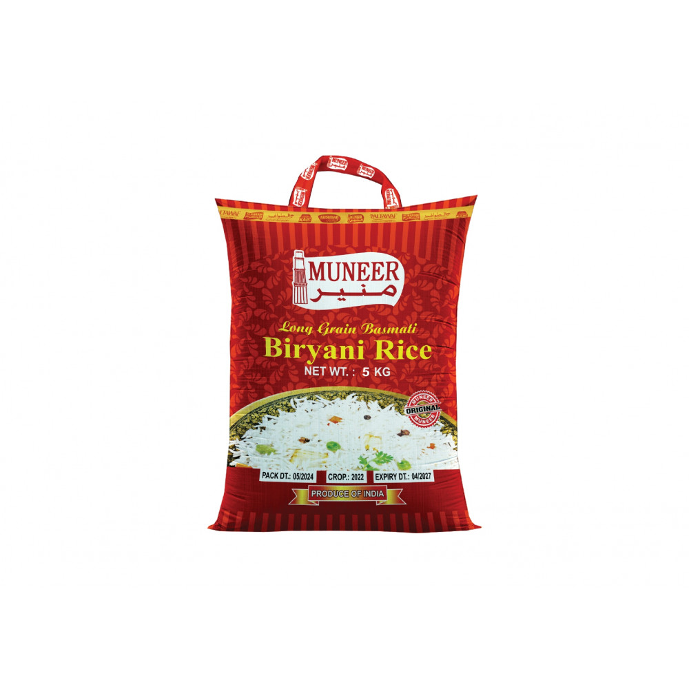 Muneeer Biriyani Rice 5Kg 