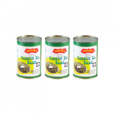 Sonika Sarson Ka Saag 3 x 450gm 