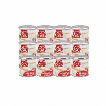 Luna Full Cream Evaporated Milk 12 x 170gm 