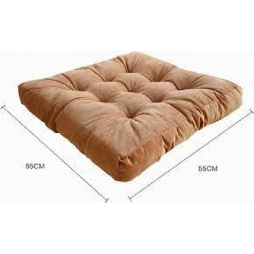 Floor Cushion 100% Cotton 55 X 55 Cms