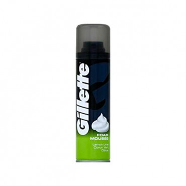 Gillette Shaving Foam Lemon 200ml 