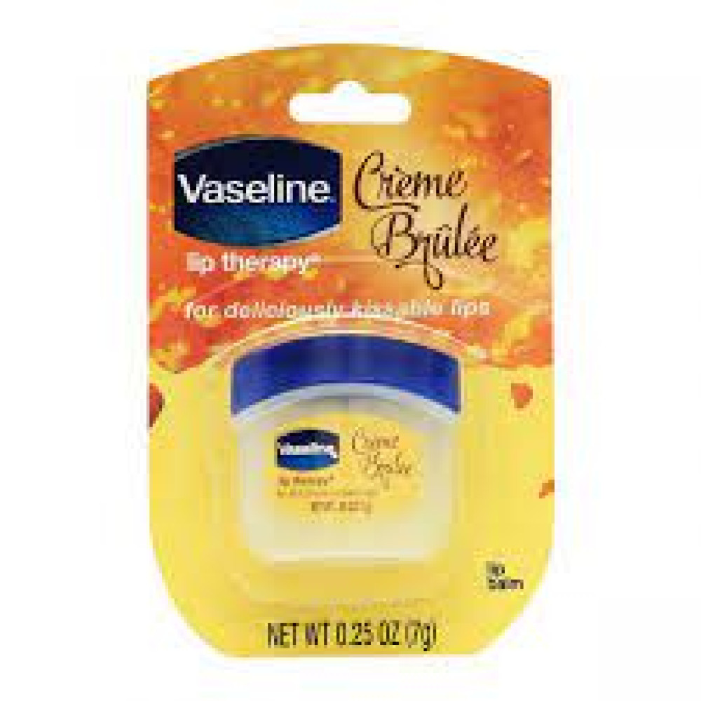 VASELINE LIP CARE 7GM CREME BRULEE SEA