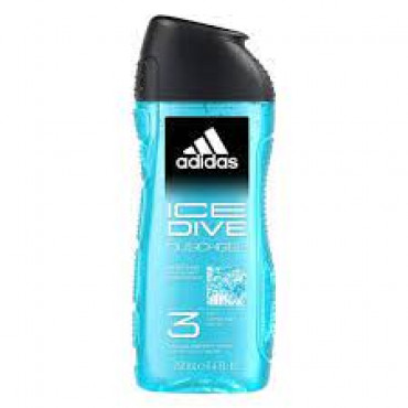 Adidas Shower Gel 3 In 1 Ice Dive 250Ml