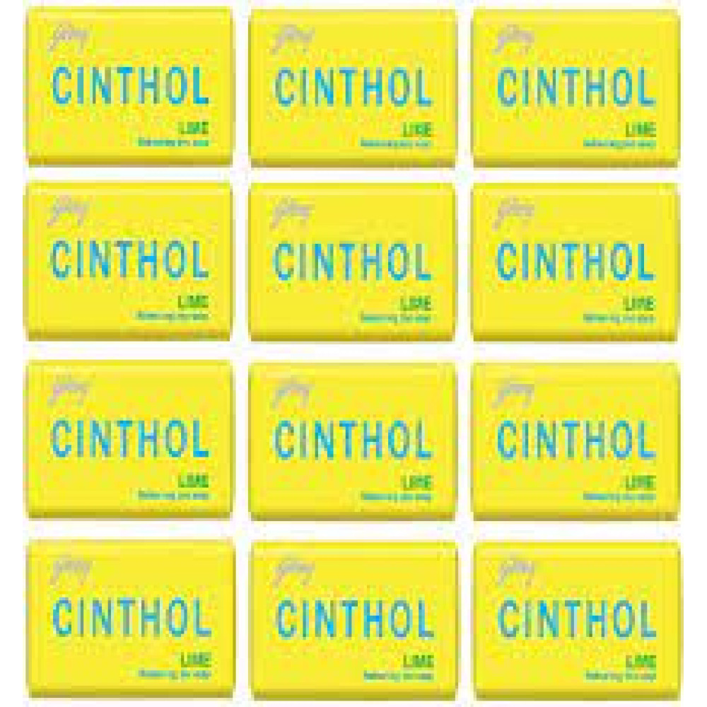 GODREJ CINTHOL SOAP LIME 12S*75GM