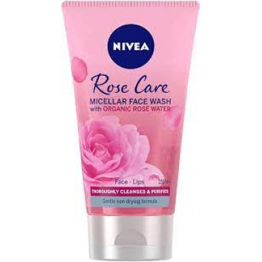 Nivea Micell Air Rose Water Face Wash 150Ml