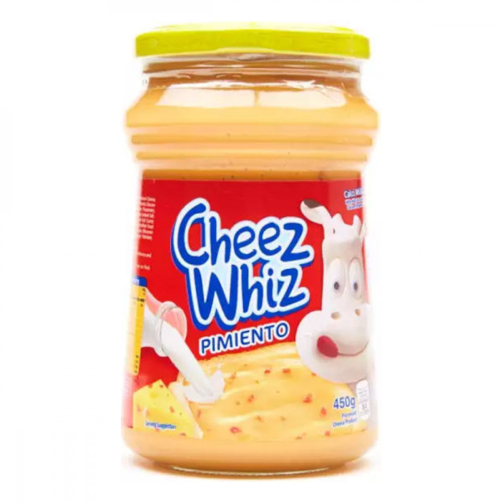 Kraft Cheese Whiz Spread With Pimento 450gm 