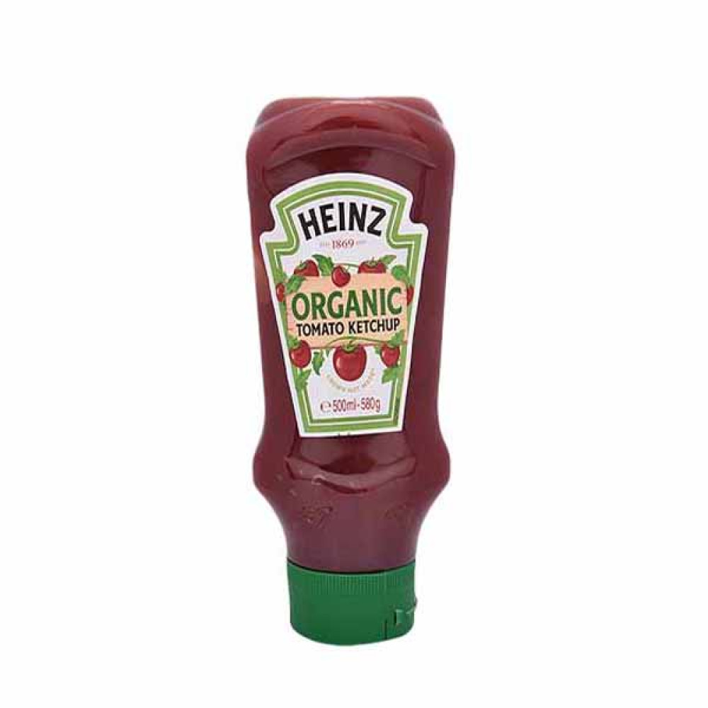 HEINZ ORGANIC TOMATO KETCHUP 580GM 