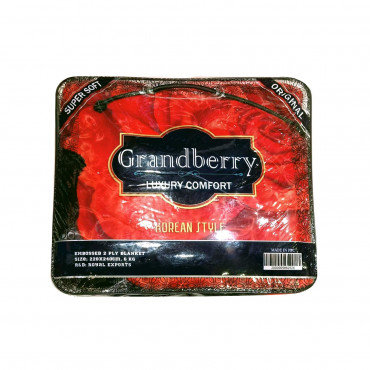 Grandberry Gb-B6 2Ply Double Blanket 6 Kg