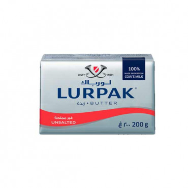 Lurpak Butter Unsalted 200gm 