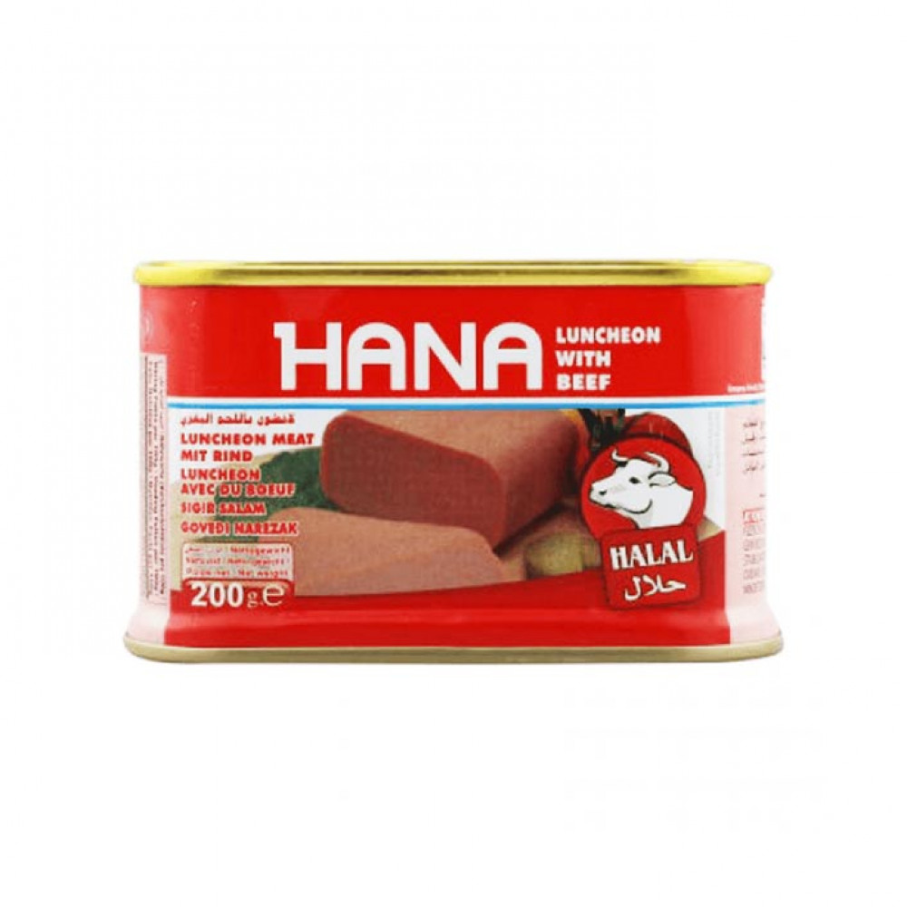 Hana Beef Luncheon Meat 200Gm