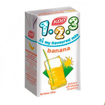 KDD Banana Milk 30 x 125ml 