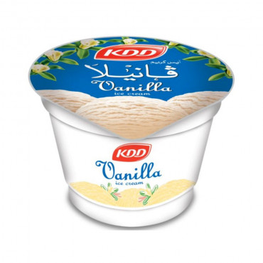 KDD ICE CREAM CUP VANILLA 100ML