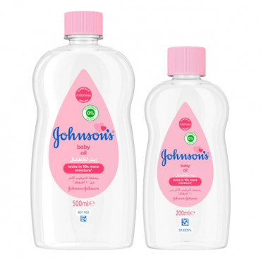 Johnson's Baby Oil 500ml + 200ml 