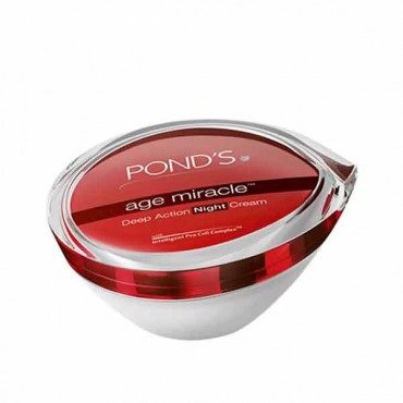 Ponds Am Deep Act Night Cream 50gm 