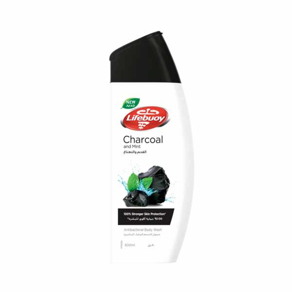 LIFEBUOY BODY WASH CHARCOAL 300ML 