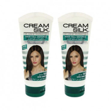 Cream Silk Conditioner Hair Fall Defense 2 x 180ml 