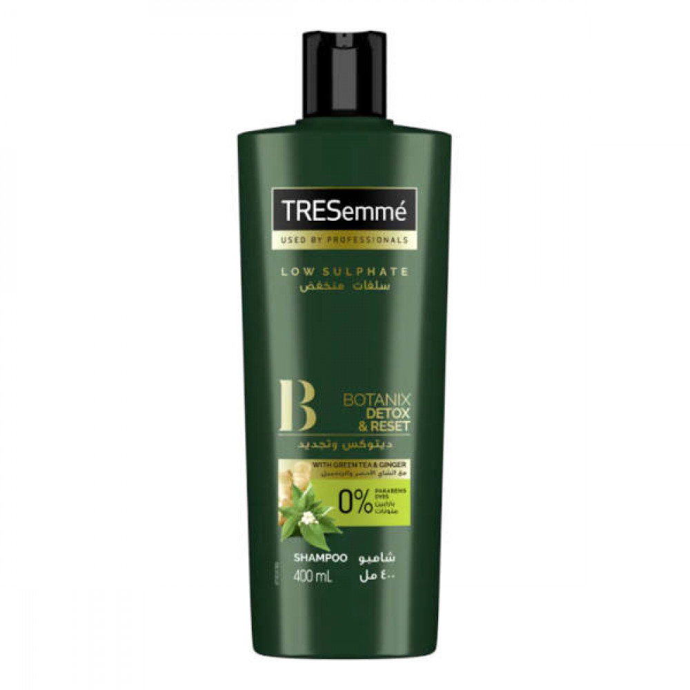 Tresemme Botanix Shampoo Detox & Reset 400ml  Tresemme Botanix Shampoo Detox & Reset 400ml