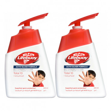 Lifebuoy Total 10 Hand Wash 2 x 200ml 