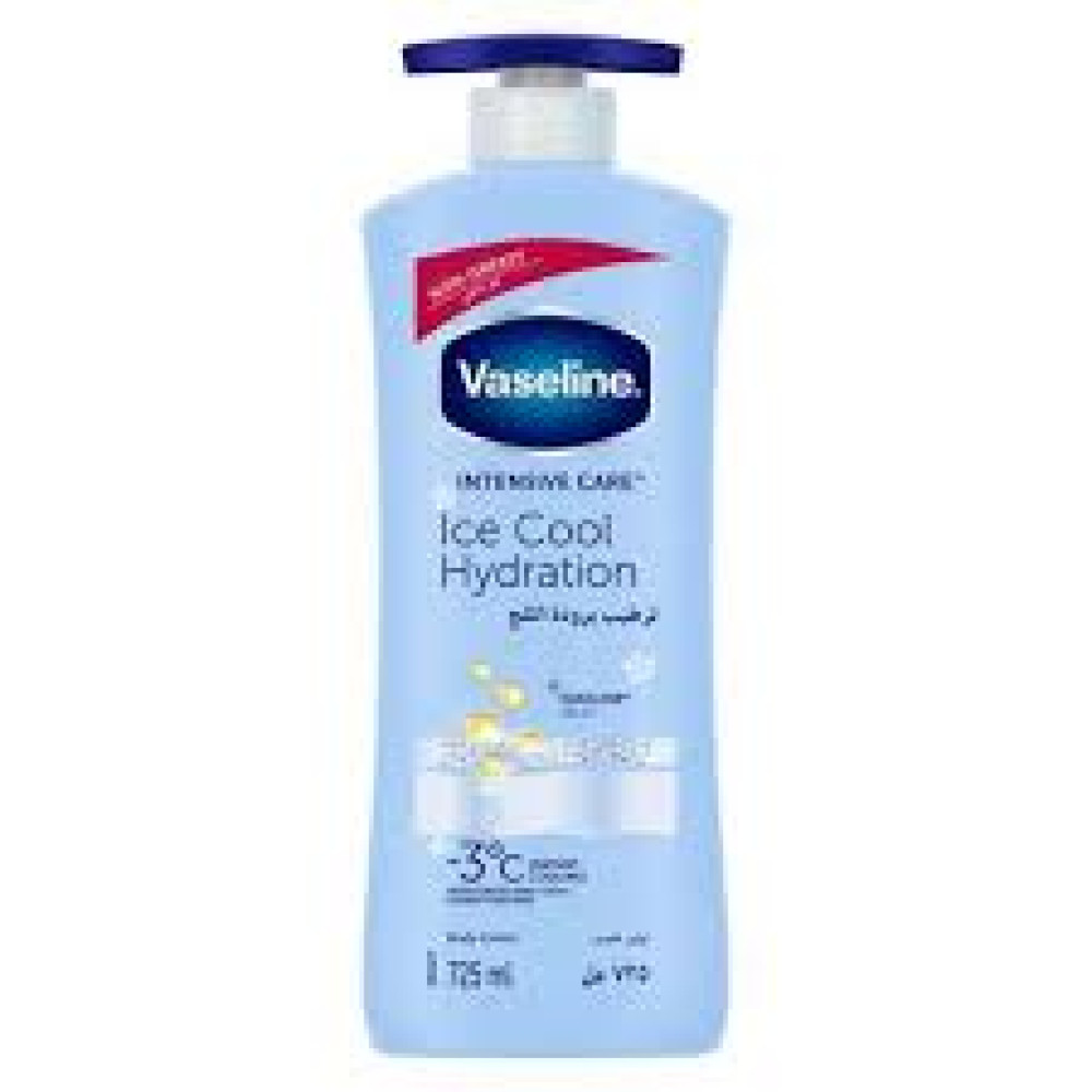VASELINE LTN ICE COOL HYDRATION 725ML