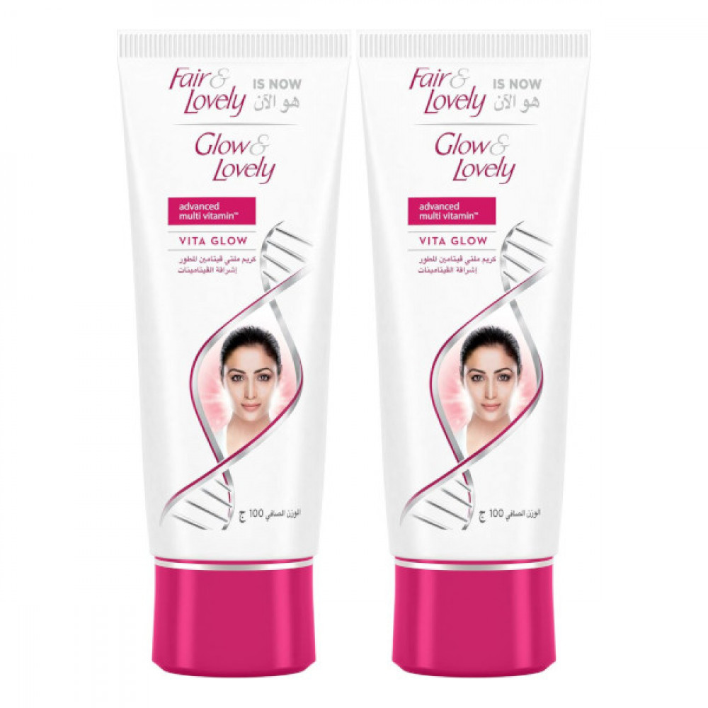 Glow & Lovely Multi Vitamin Fairness Cream 2 x 100gm 