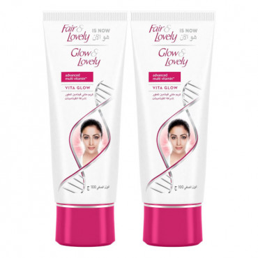 Glow & Lovely Multi Vitamin Fairness Cream 2 x 100gm 