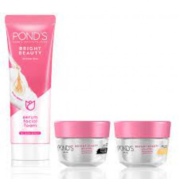 Ponds Cream Day 50 Gm+Night 50 Gm +Cleanser 100 Ml