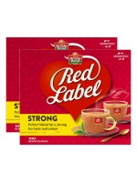 BROOKE BOND RED LABEL BLACK TEA 2 X 100 TEA BAGS 
