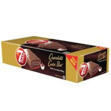 7 Days Cake Bar Enrobed Choco 40Gm*5S