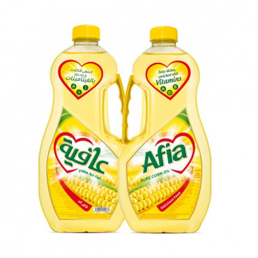 Afia Corn Oil 2 x 1.5Ltr 