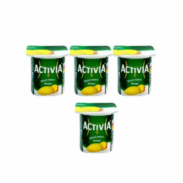ACTIVIA YOGHURT MANGO 4 X 120GM 