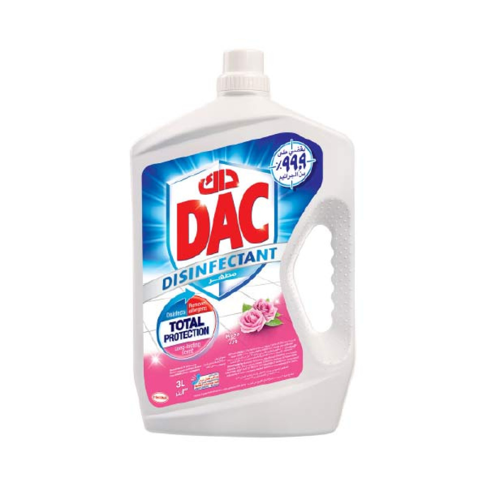 DAC DISINFECTANT ROSE 3LTR 