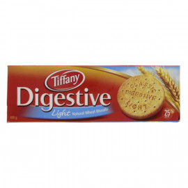 Tiffany Digestive Light Wheat Biscuits 400gm
