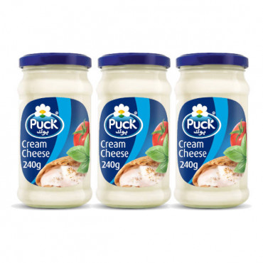 Puck Cream Cheese Spread 3 x 240gm 