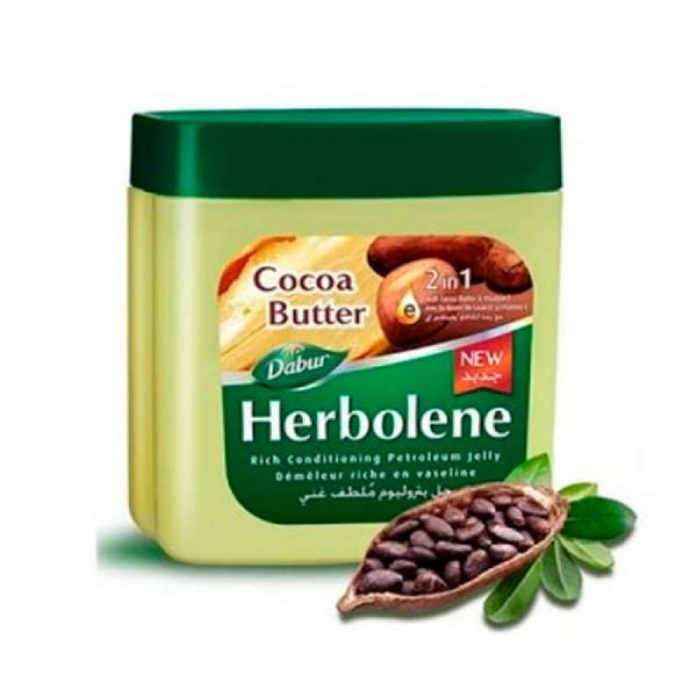 DABUR HERBOLENE RC PETROLEUM JELLY 225ML-COCOA BUTTER 
