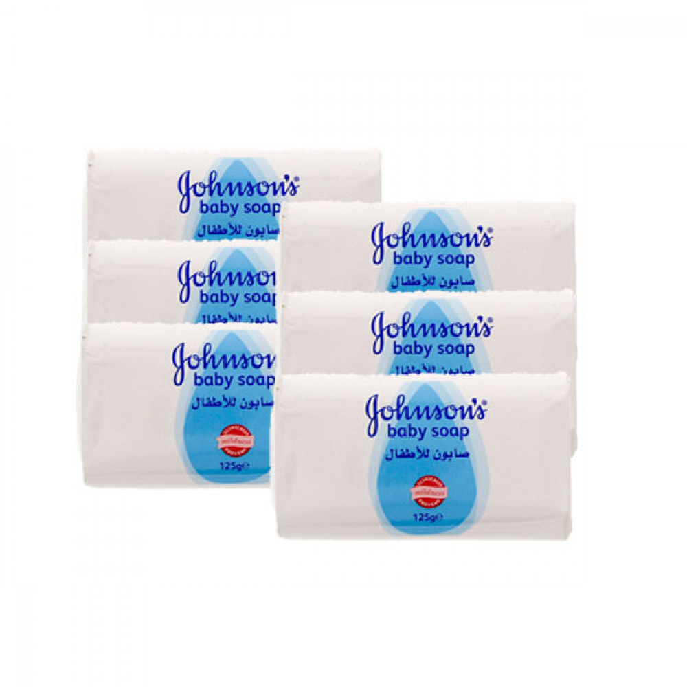Johnsons Baby Soap Regular ( 5 + 1 Free ) 125gm 