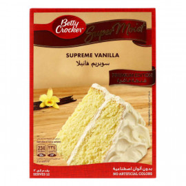 Betty Crocker Supermoist Supreme Vanilla Cake Mix 510gm