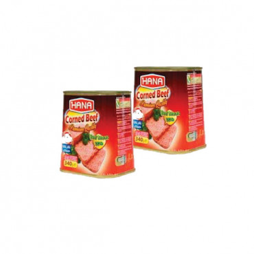 Hana Corned Beef 2 x 340gm 