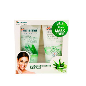 HIMALAYA MOISTURIZING ALOE VERA FACE WASH 150ML + ..