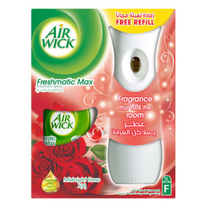 AIR WICK FRESHMATIC AUTO SPRAY + REFIL MIDNIGHT RO..