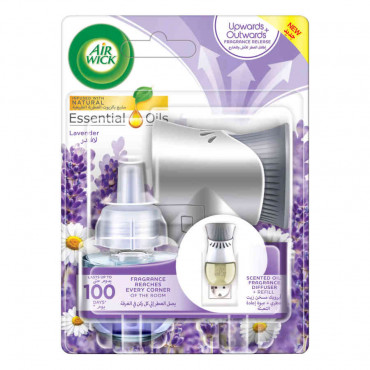 Air Wick Electric Scented Oil Diffuser + Lavender Refill 19ml 