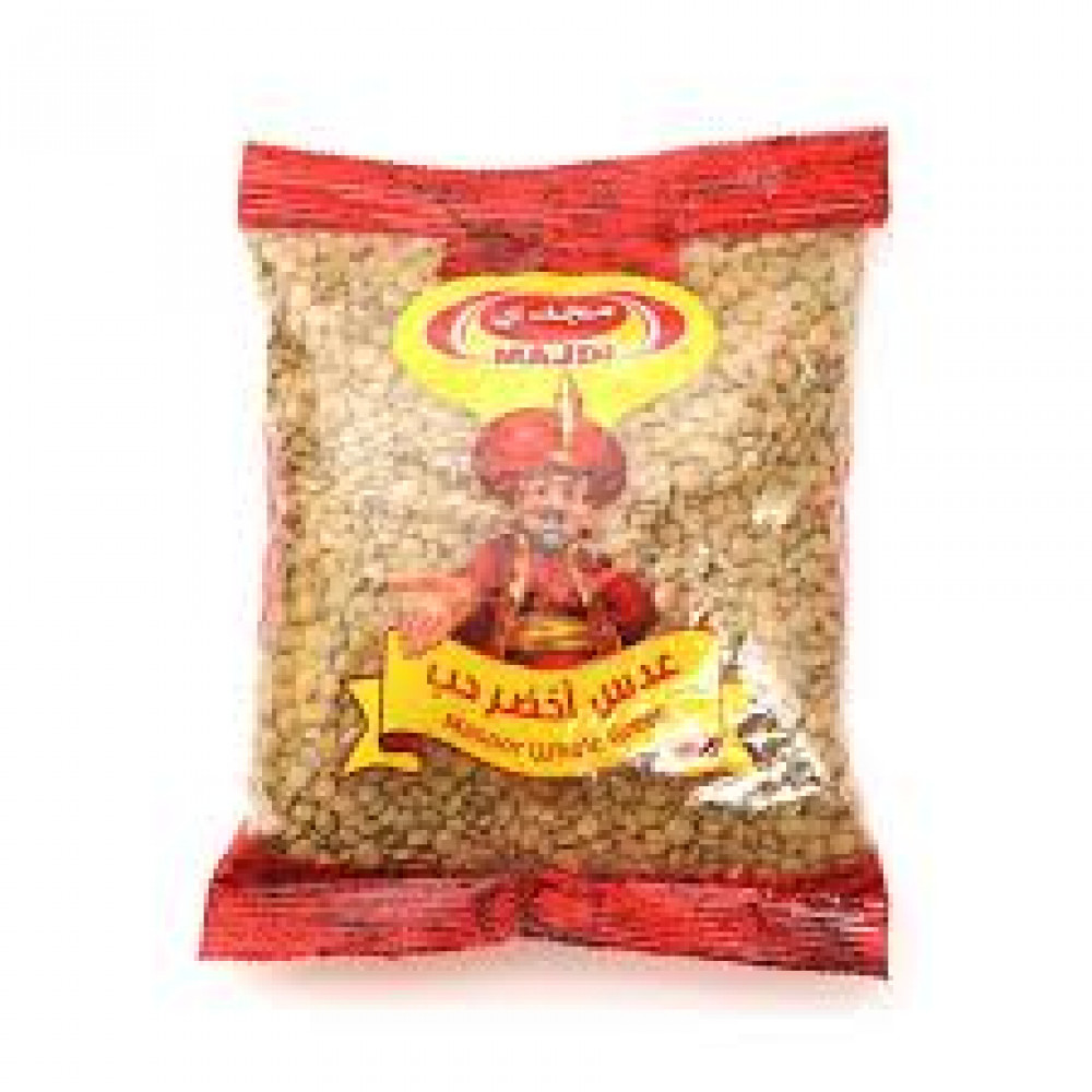 Majdi Masoor Dal Green Lairds 450Gm