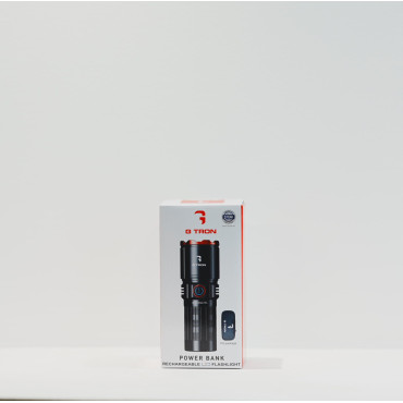 GTRON GT-7256ZFL ZOOMING POWERBANK FLASHLIGHT