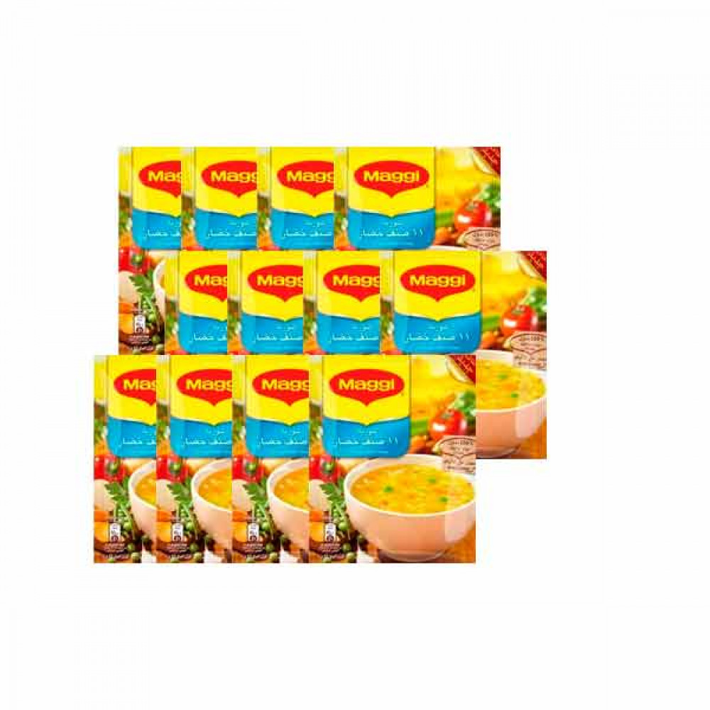 Maggi Soup 11 Vegetables 12 x 53gm 