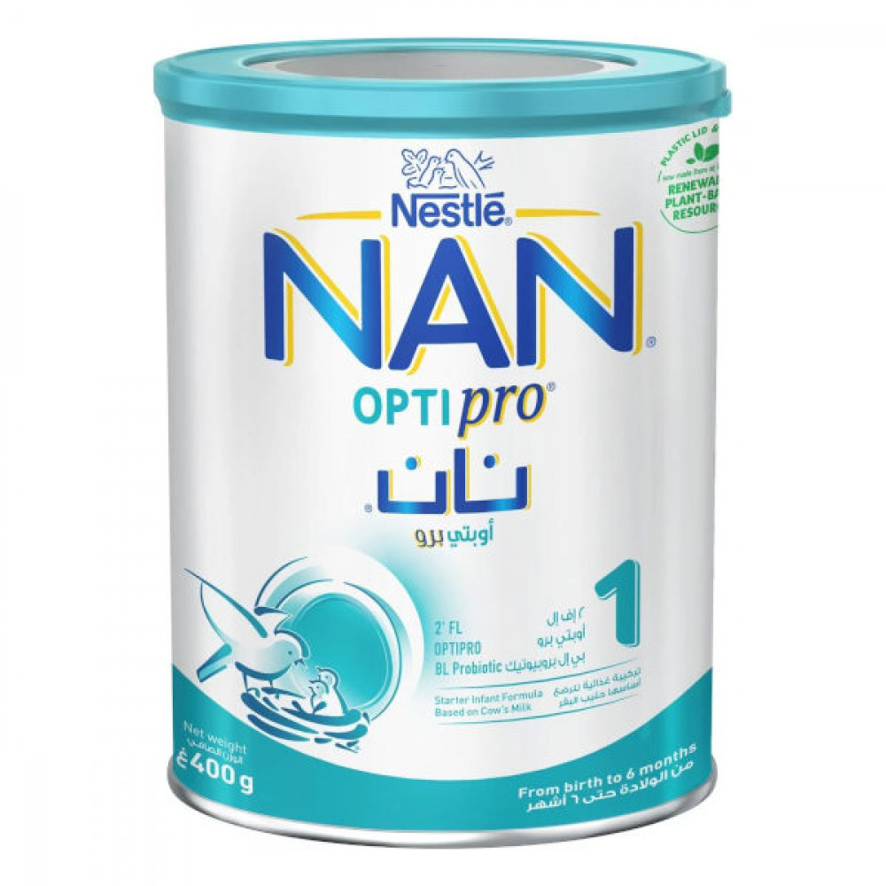 Nestle NAN OptiPro 1 Infant Formula (Birth to 6 Months) 400gm  Nestle NAN OptiPro 1 Infant Formula (Birth to 6 Months) 400gm