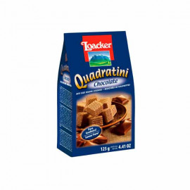 Loacker Quadratini Wafers Coconut 125gm