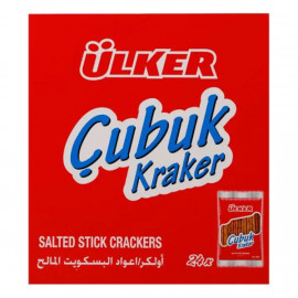 Ulker Salted Stick Crackers 24 x 30gm 