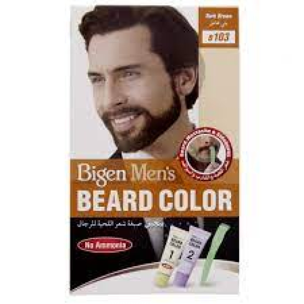 BIGEN MEN BEARD COLOUR BROWN