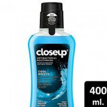 Close Up Cool Breeze Antbc Mouth Wash 400Ml